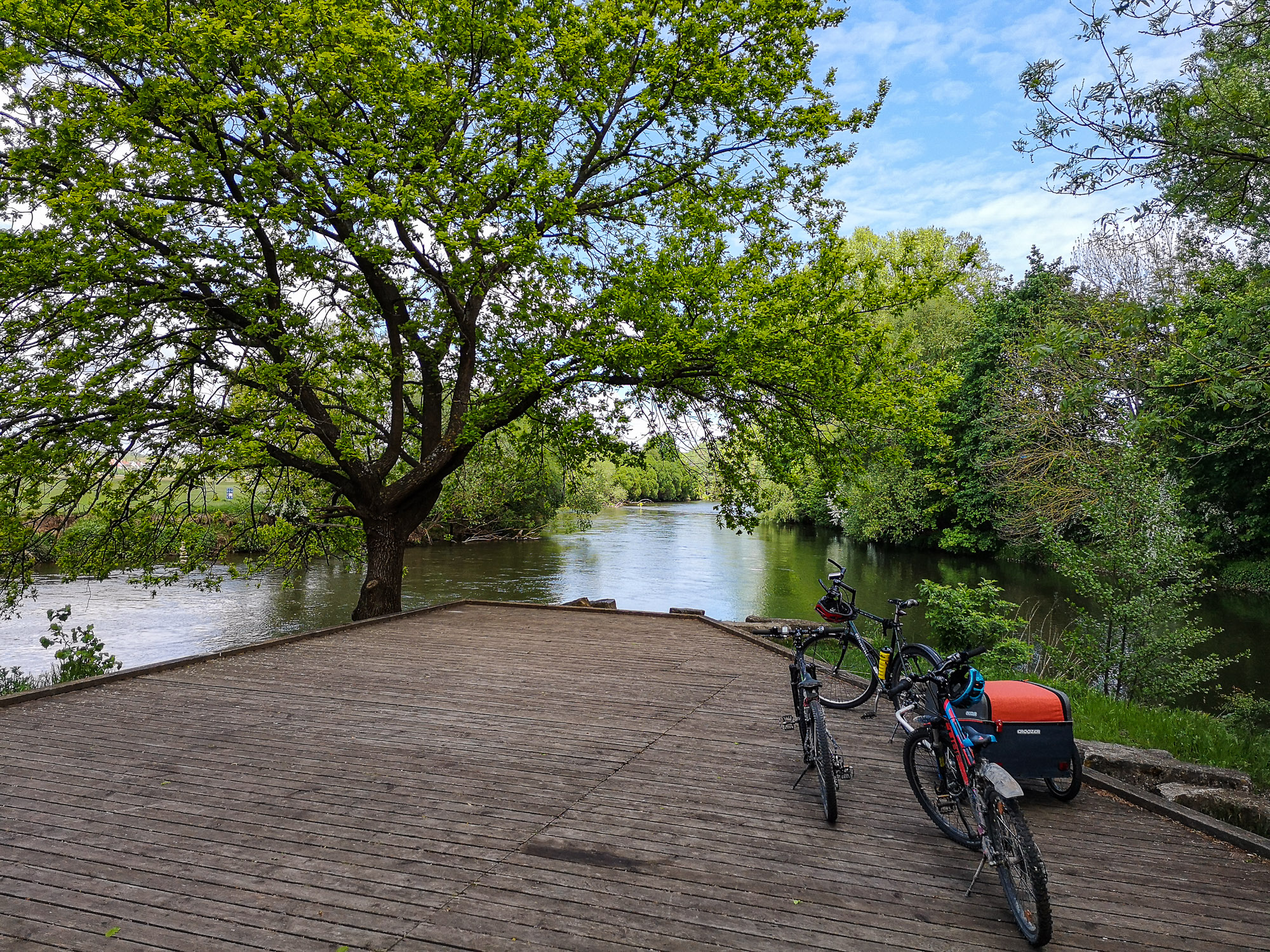 mit dem fahrrad von bamberg nach würzburg