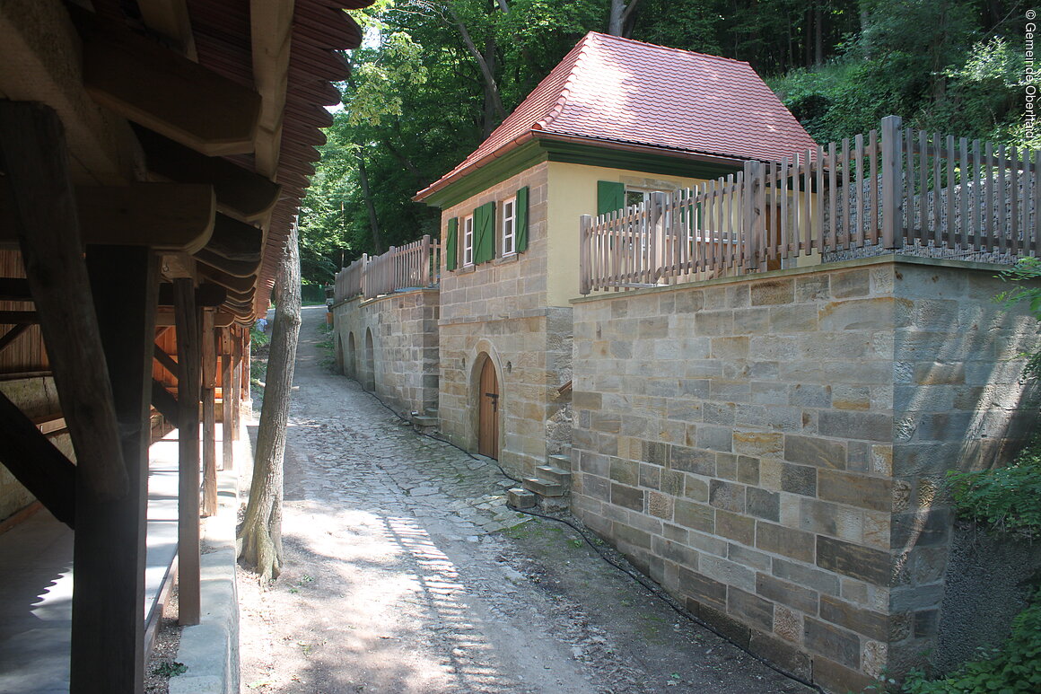 Kellergasse im OT Unterhaid (Oberhaid, Haßberge)