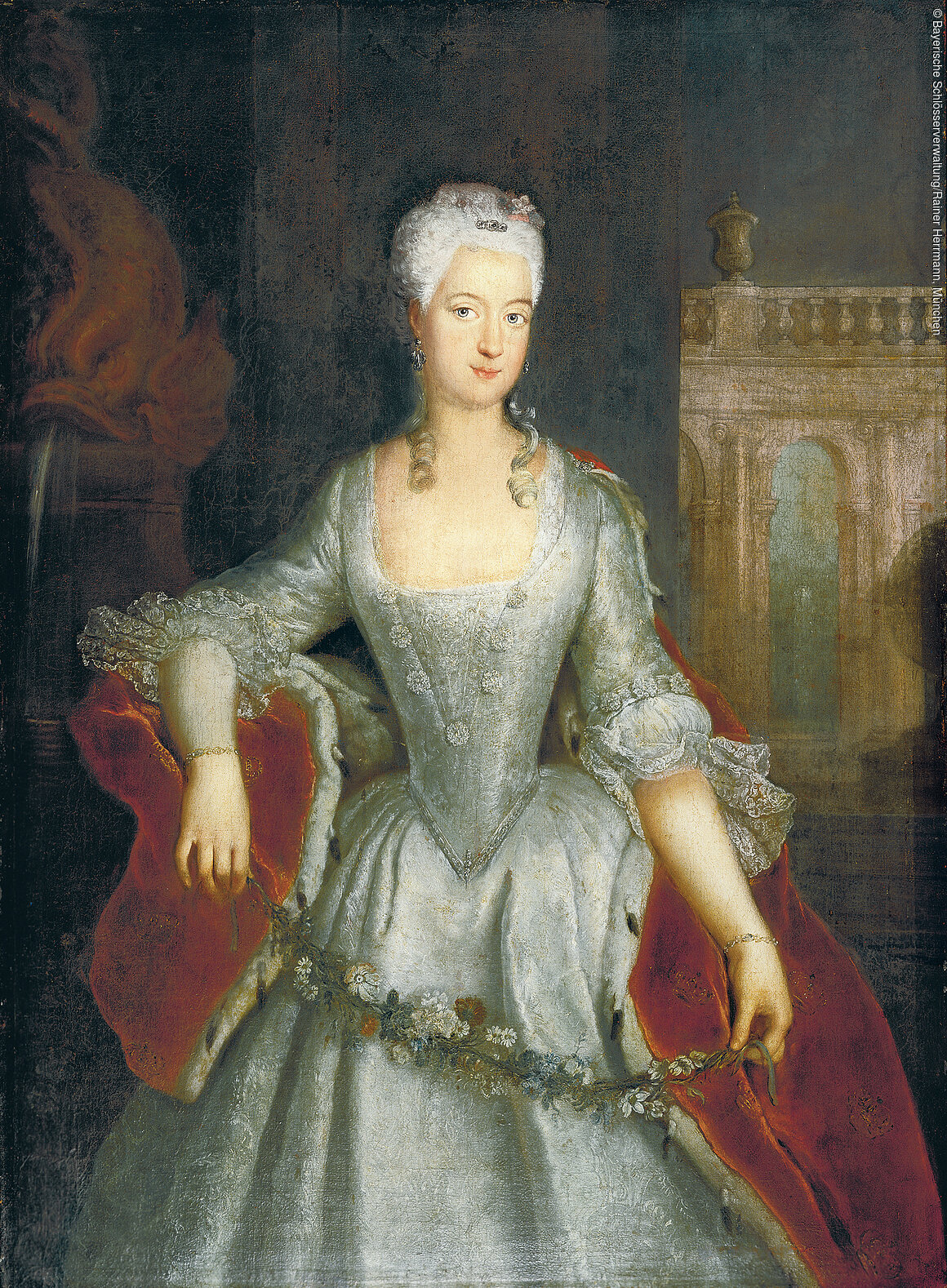 Porträtgemälde, Markgräfin Wilhelmine von Brandenburg-Bayreuth