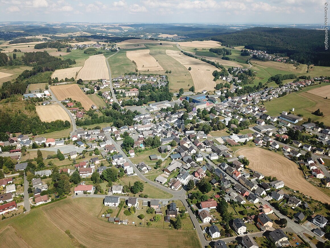 Ortsansicht (Geroldsgrün, Frankenwald)