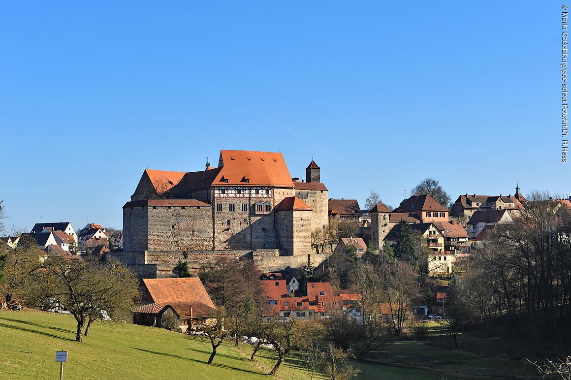 Blick auf Cadolzburg (Cadolzburg, Romantisches Franken)