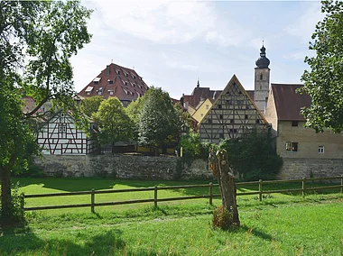 Altstadt aus dem Grünen (Forchheim / Fränkische Schweiz)