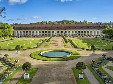 Orangerie mit Hofgarten (Ansbach, Romantisches Franken)