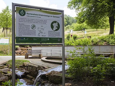 Barrierefreie Wassertretanlage (Mespelbrunn, Spessart-Mainland)