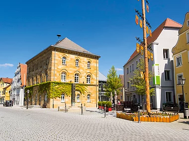 Marktplatz (Wassertrüdingen/Romantisches Franken)