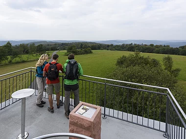 Blick vom Ludwig-Keller-Turm (bei Dammbach, Spessart-Mainland)