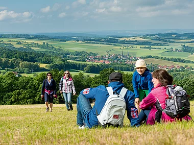 Wandern bei Nemmersdorf (Goldkronach/Fichtelgebirge)