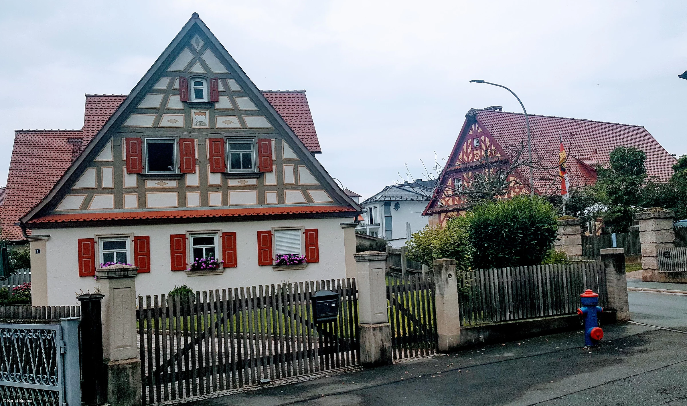 Fachwerkhaus im Ortskern (Hausen, Fränkische Schweiz)