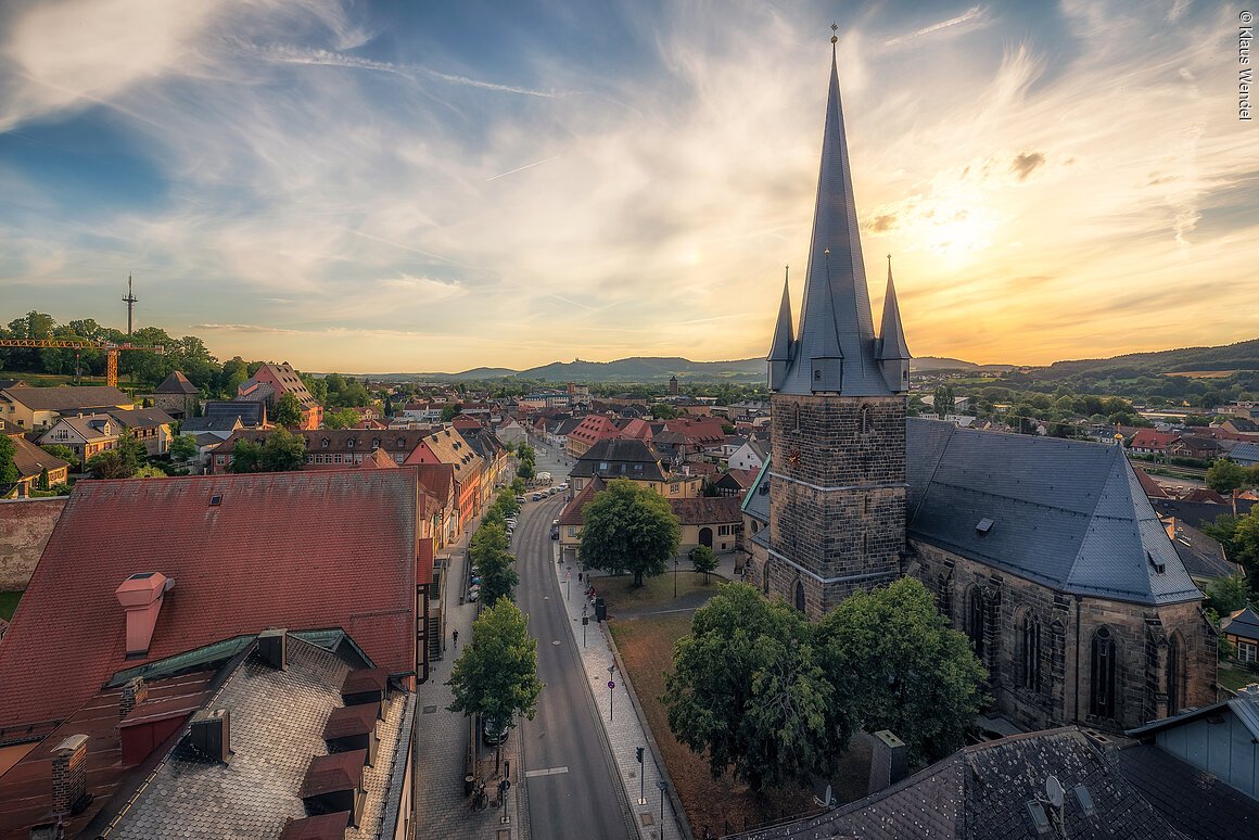 Blick vom Stadtturm (Lichtenfels, Obermain.Jura)