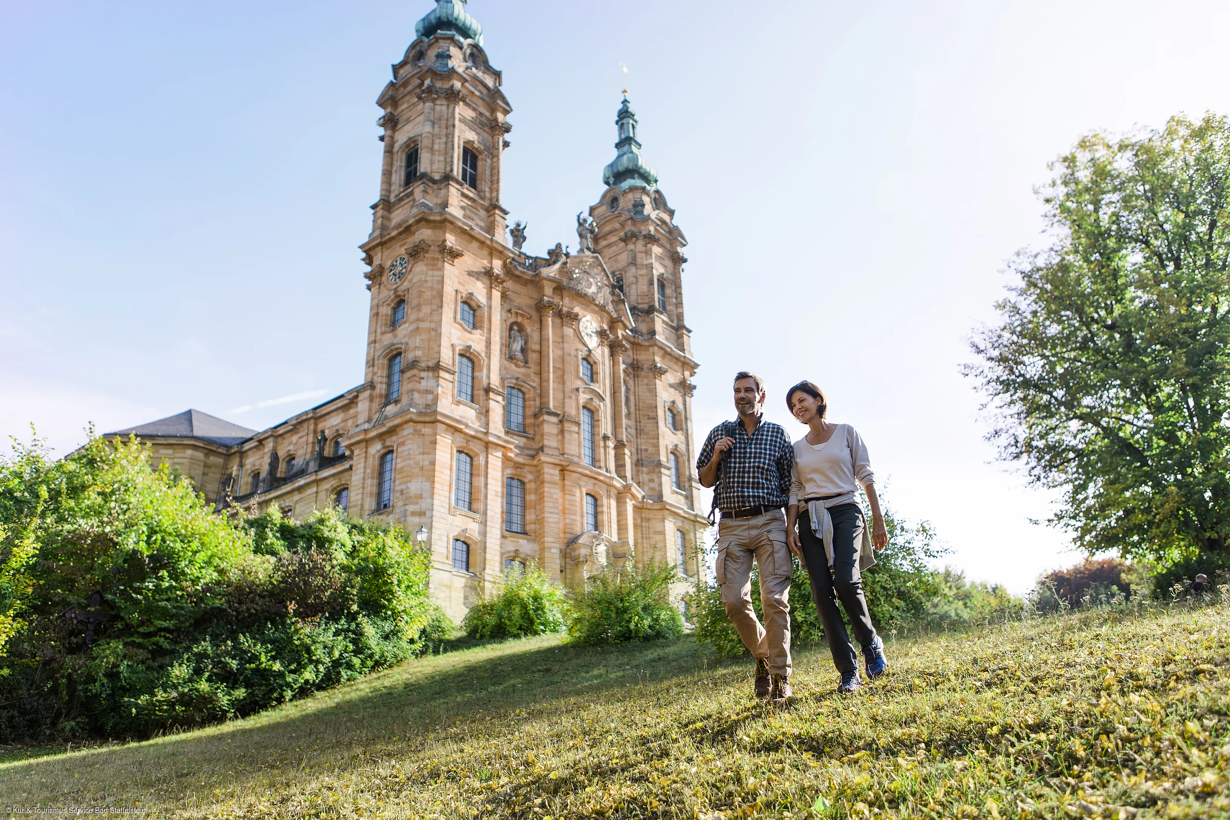 Wandern bei Vierzehnheiligen (Bad Staffelstein, Obermain.Jura)