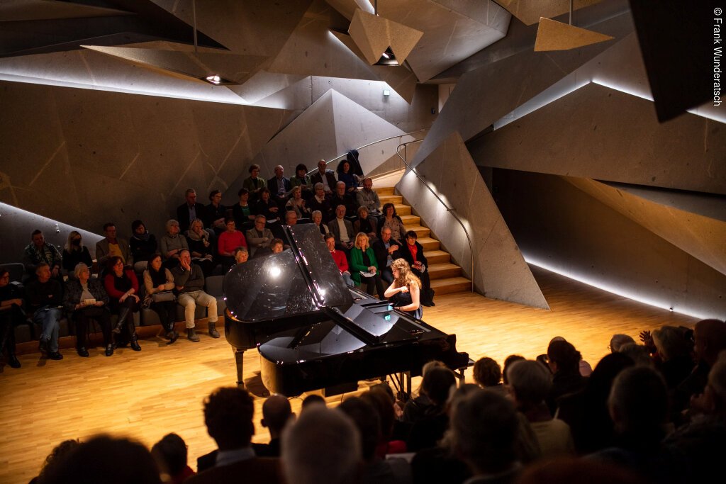 Klavierkonzert im Konzertsaal von Haus Marteau