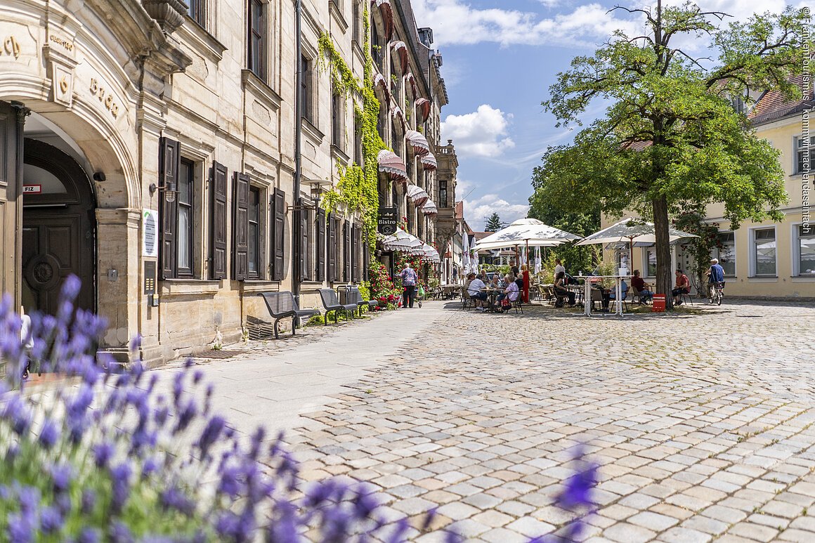 Blick über den Altstädter Kirchplatz in Erlangen